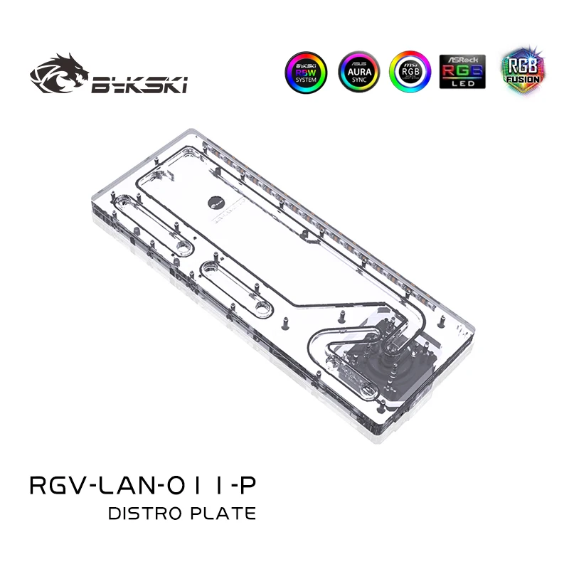 Distro Plate Ddc Pump Combo - BYKSKI لوح أكريليك لوحة توزيع المياه