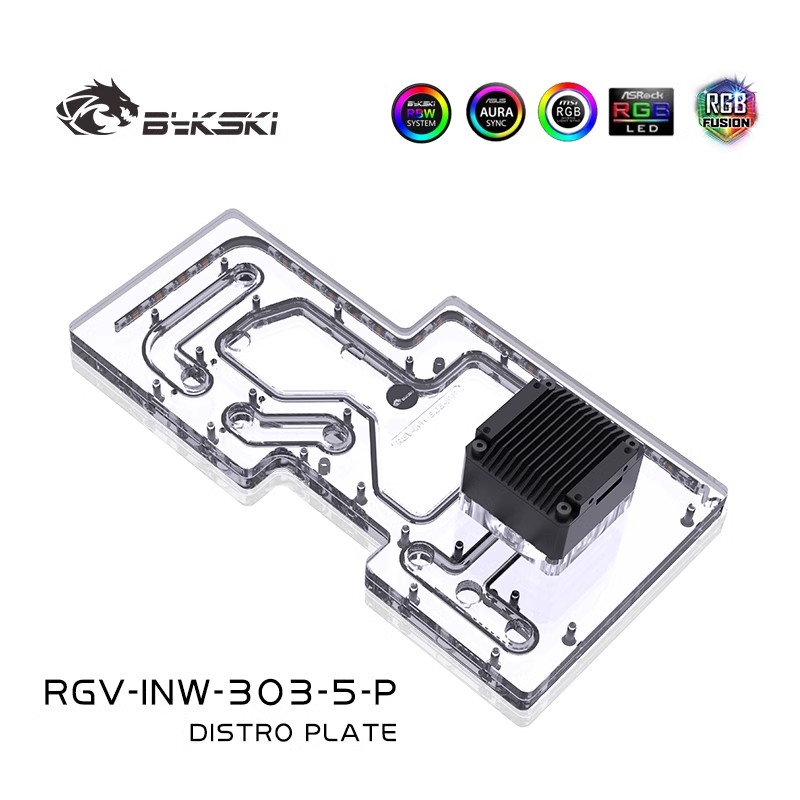 استخدام حل قناة المياه للوحة ا - مراجعة Distro Plate Ddc Pump Combo وسعره