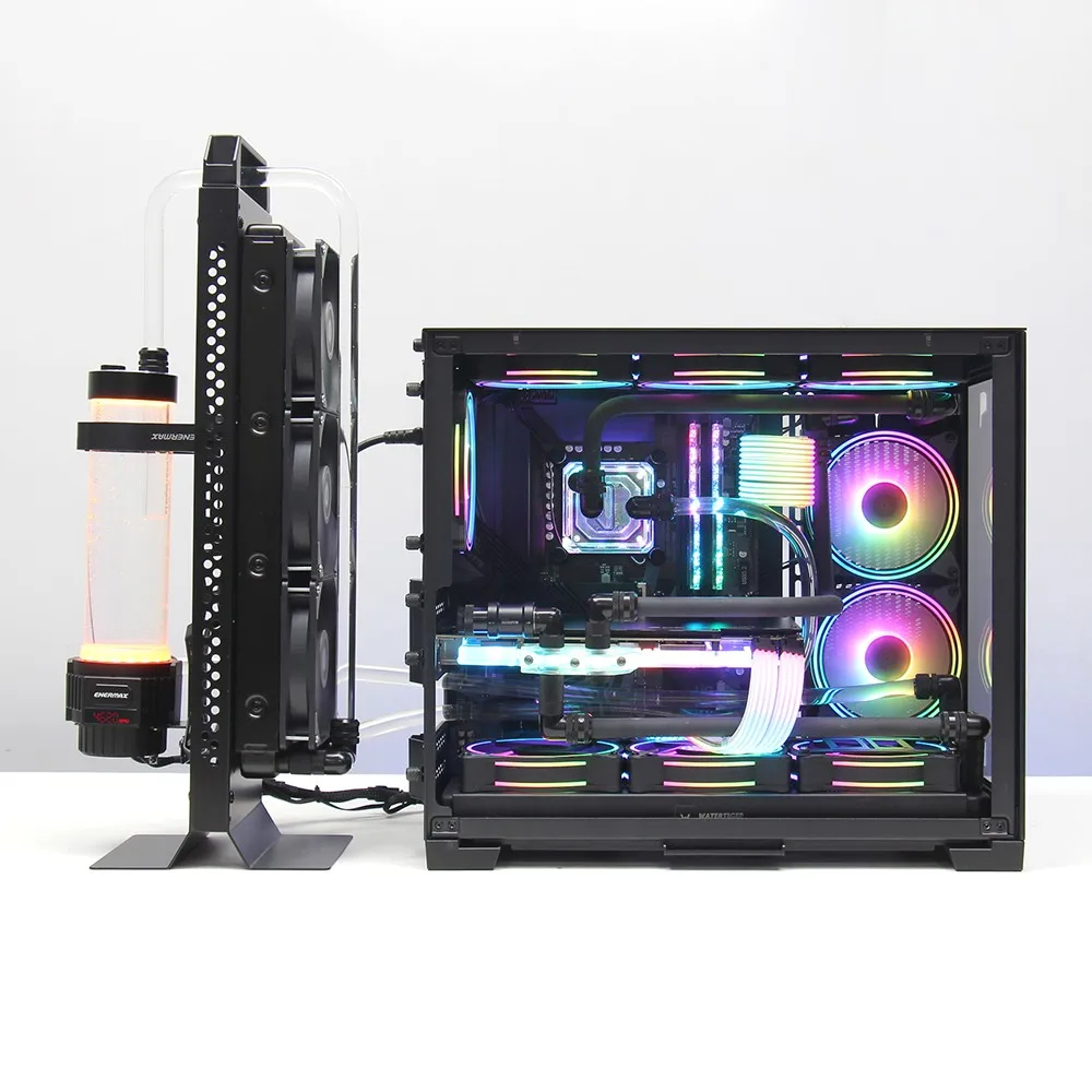 مجموعة تبريد المياه الخارجية ذ - مراجعة External Radiator Water Cooling Kit وسعره