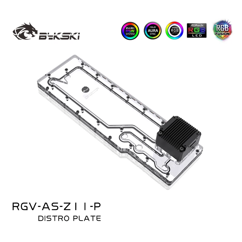 استخدام خزان الأكريليك BYKSKI  - مراجعة Distro Plate Ddc Pump Combo وسعره