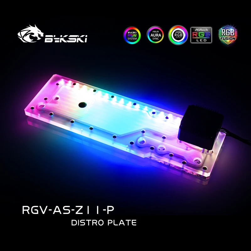استخدام خزان الأكريليك BYKSKI  - مراجعة Distro Plate Ddc Pump Combo وسعره