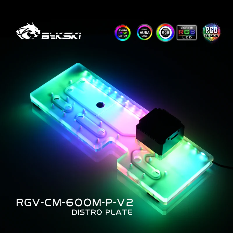 استخدام خزان أكريليك BYKSKI لع - مراجعة Distro Plate Ddc Pump Combo وسعره