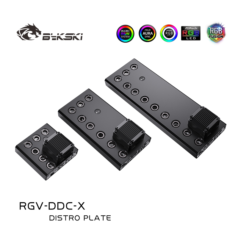 لوحة توزيع أكريليك Bykski RGV- - مراجعة Distro Plate Ddc Pump Combo وسعره