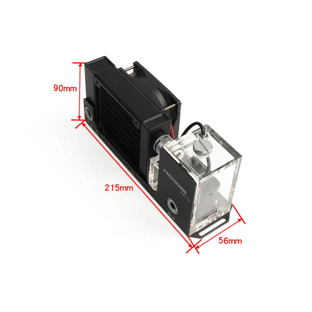 وحدة تبريد المياه المبرد AIO 2 - مراجعة External Radiator Water Cooling Kit وسعره