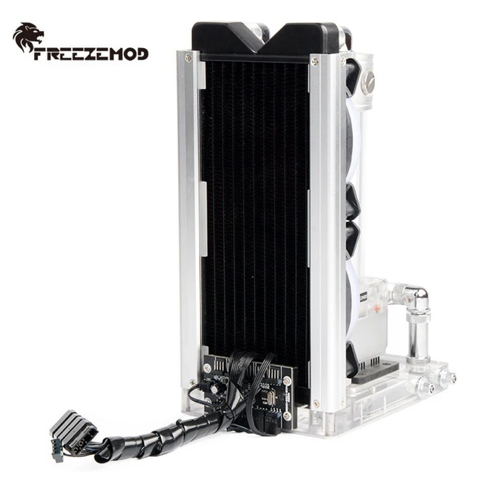 طقم تبريد خارجي للكمبيوتر المح - مراجعة External Radiator Water Cooling Kit وسعره