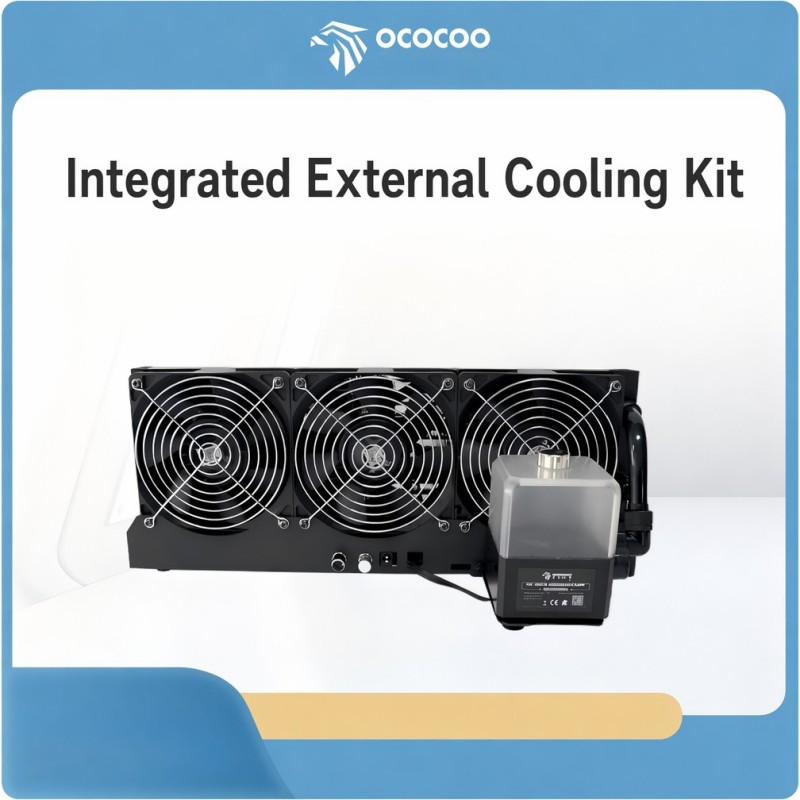 مجموعة تبريد مائي خارجية OCOCO - مراجعة External Radiator Water Cooling Kit وسعره