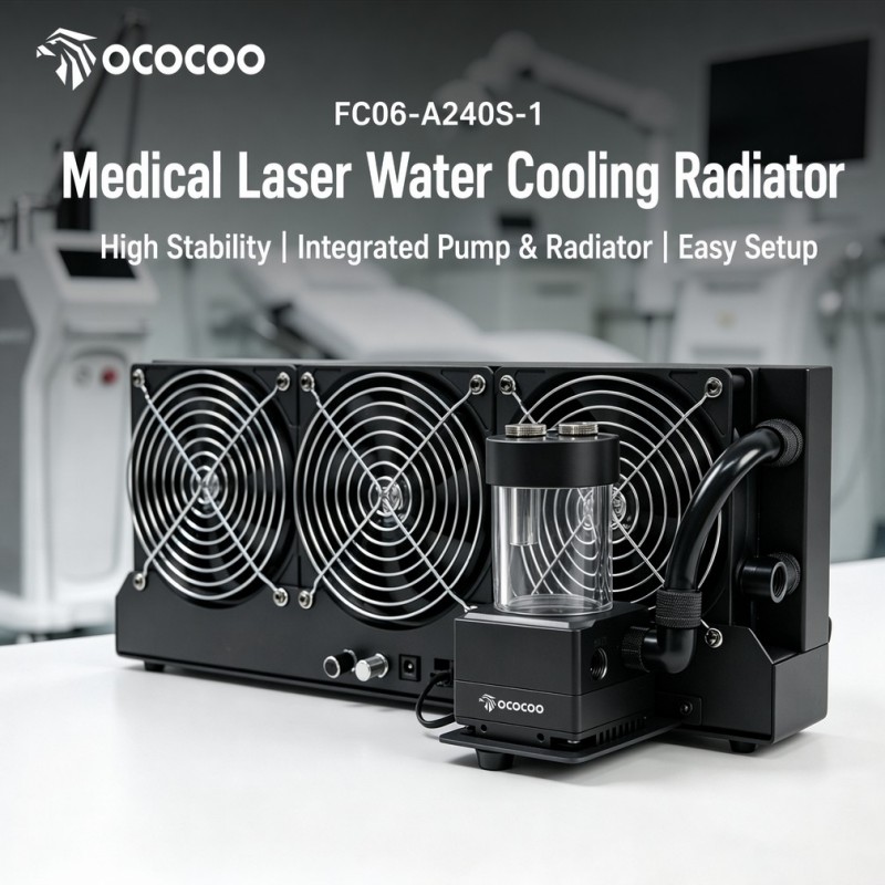 مجموعة تبريد مائي خارجية OCOCO - مراجعة External Radiator Water Cooling Kit وسعره