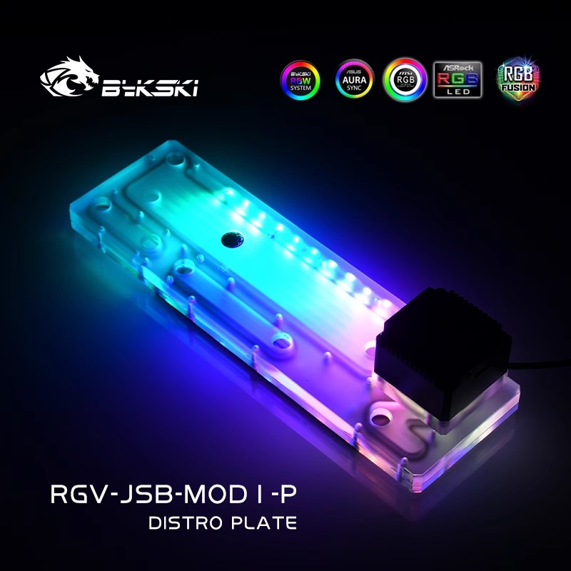 استخدام حل قناة المياه للوحة ا - مراجعة Distro Plate Ddc Pump Combo وسعره
